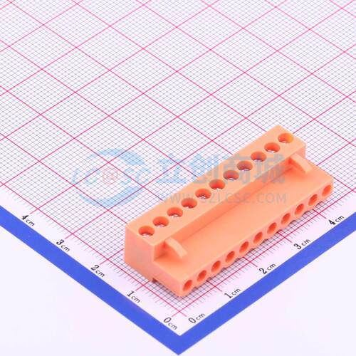 插拔式接线端子 HT396K-3.96-11P P=3.96mm 插头 1x11P 原装正品