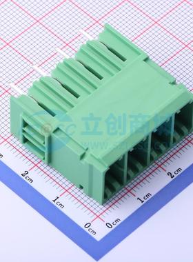 插拔式接线端子 JL5EDGVHC-76204G01  7.62mm 板端/插座-闭口 1x4
