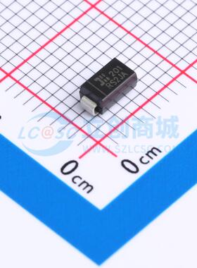 快恢复/高效率二极管 RS2JA-13-F DO-214AC 600V 1.5A DIODES(美