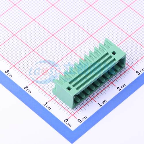 插拔式接线端子 DB2EVC-2.5-10P-GN 插件,P=2.5mm 板端/插座-闭口