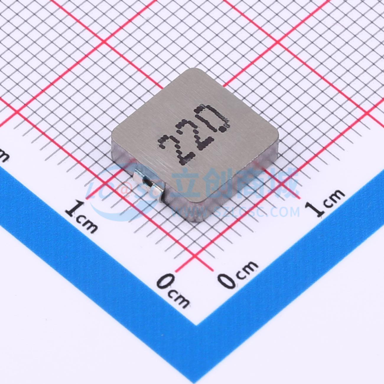 功率电感 MS1030-220M SMD,10x10.85mm 22uH ±20% 3A 原装