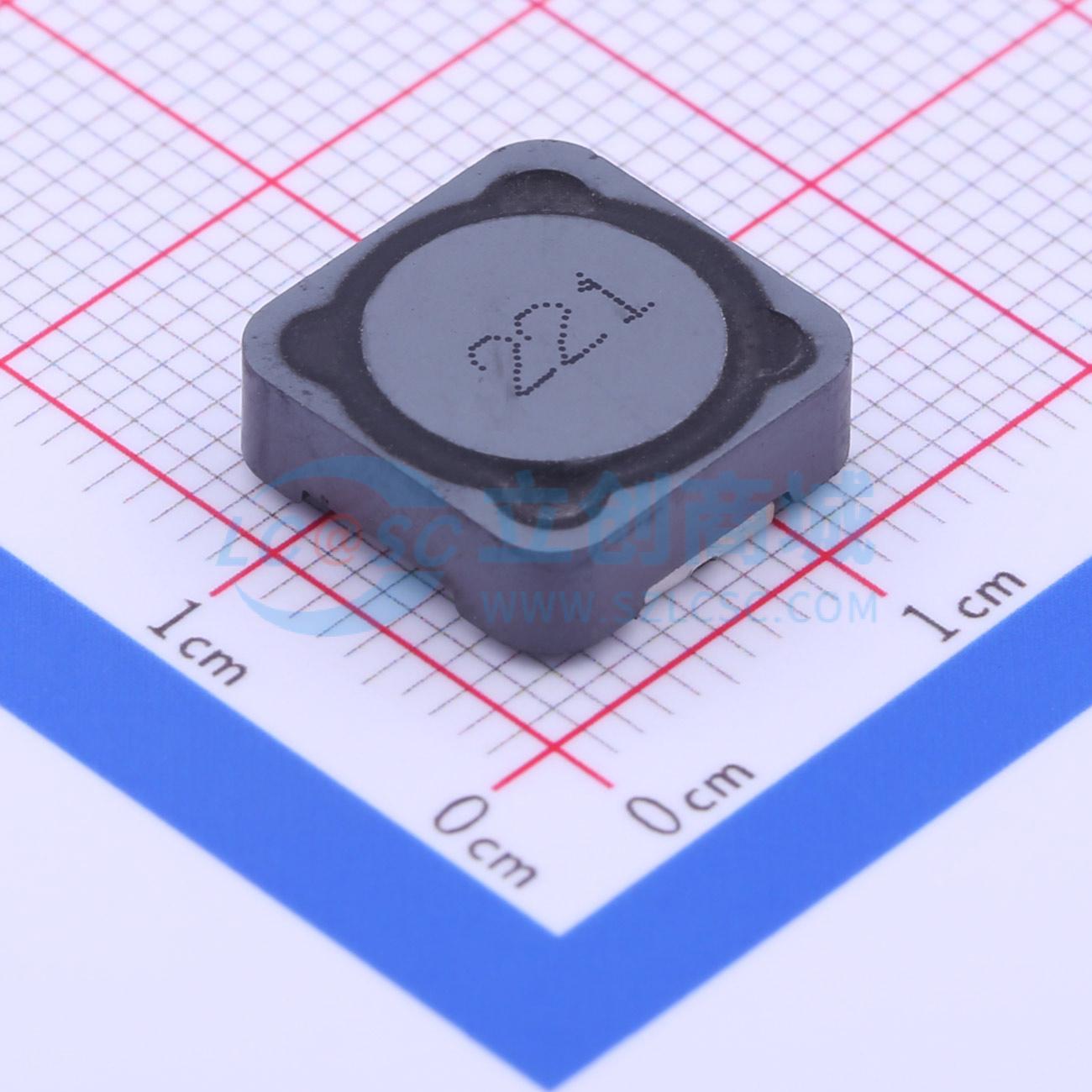 功率电感 SCDS124T-221M-N SMD 220uH ±20% 800mA原装正品