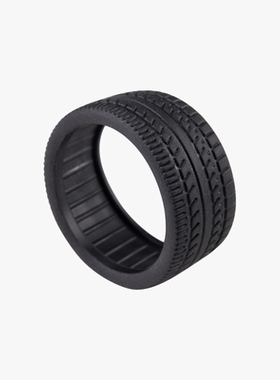 拓竹 CyberBrick Ø33.7×13.85mm橡胶轮胎(4个) 创客宝库创意3D打印模型组件