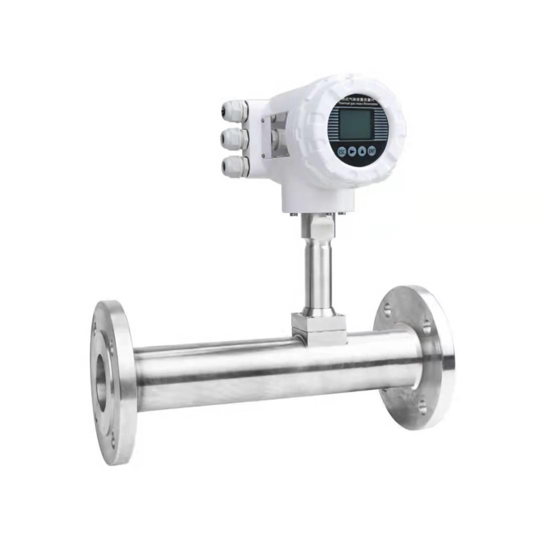 智能热式气体质量流量计氮气压缩空气氧气烟气管道式流量表