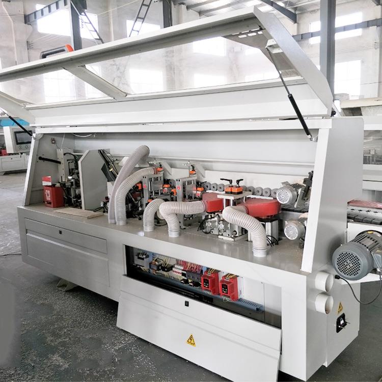 青岛木工机械供应全自动封边机门套开槽封边机木工机械设备