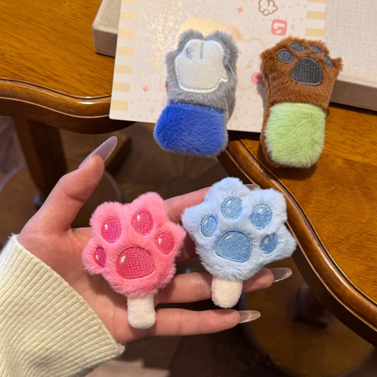 疯狂动物城朱迪尼克毛绒边夹