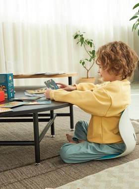 韩国进口Curble可柔伴 儿童护腰坐垫kids矫姿椅子防驼背靠垫腰靠