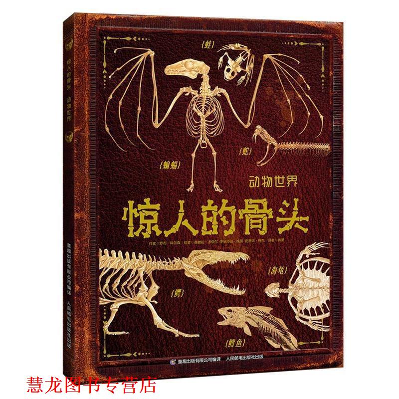 【正版书籍】 惊人的骨头:动物世界 罗布·科尔森 著,童趣出版有限公司 编 人民邮电出版社