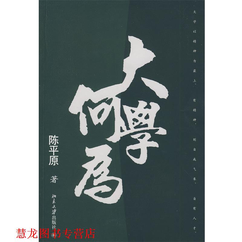 【正版书籍】 大学何为 陈平原 著 北京大学出版社