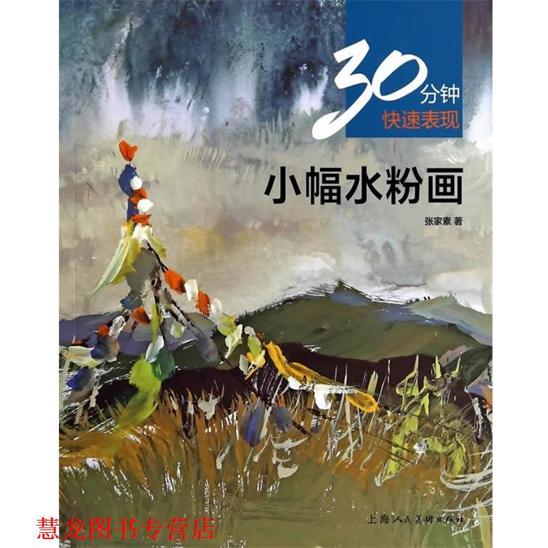 【正版书籍】 小幅水粉画---30分钟表现 张家素 上海人民美术出版社