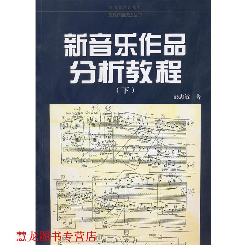 【正版书籍】 新音乐作品分析教程 彭志敏　著 湖南文艺出版社