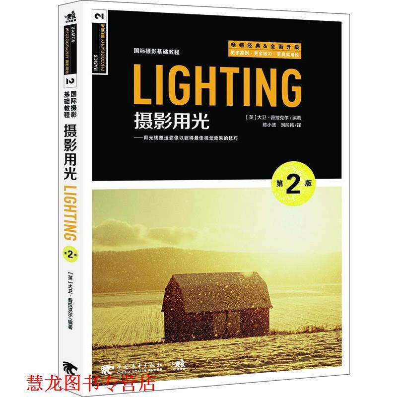 【正版书籍】 摄影用光 [英] 大卫·普拉克尔 著 陈小波,刘彤扬 译 中国青年出版社