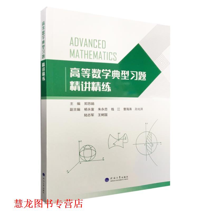 【正版书籍】 高等数学典型习题精讲精练 河海大学出版社