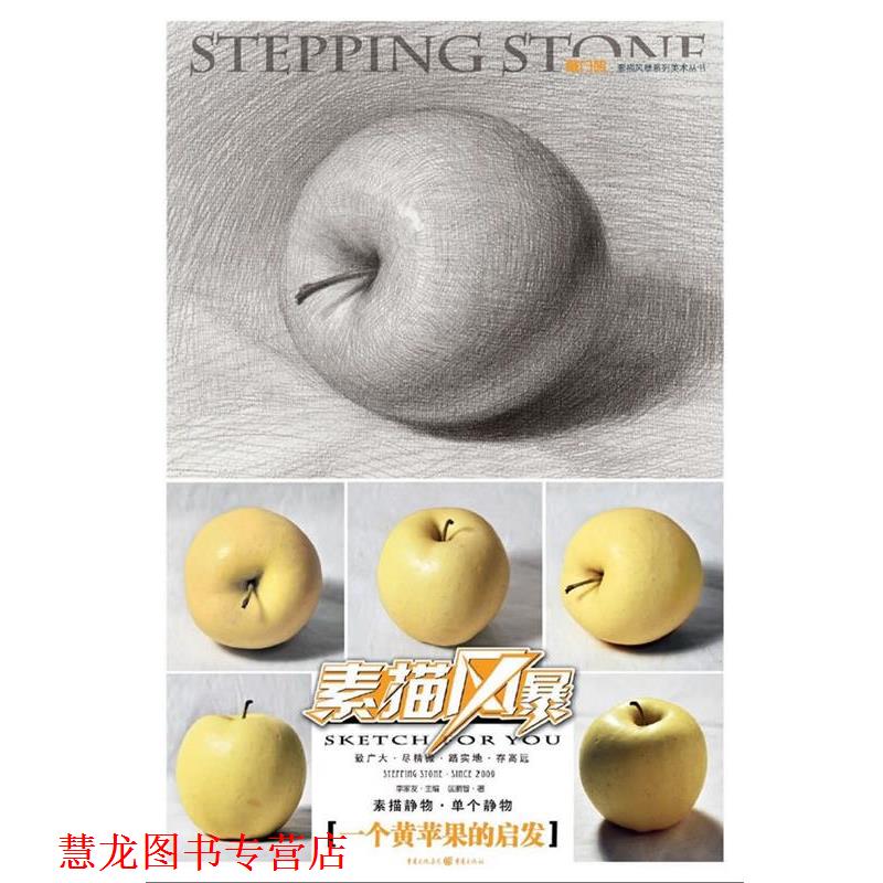 【正版书籍】 敲门砖—素描静物.一个黄苹果的启发 匡鹏智 重庆出版社