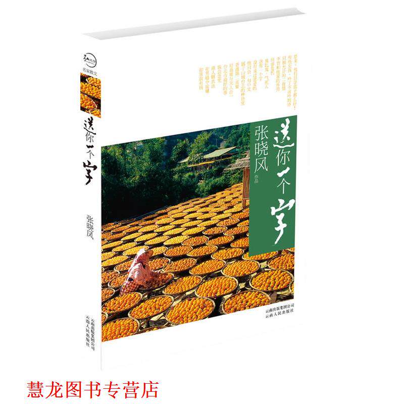 【正版书籍】 送你一个字 张晓风 著 云南人民出版社