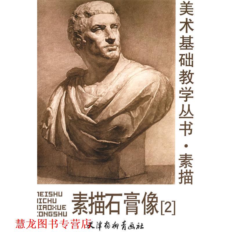 【正版书籍】 素描石膏像—美术基础教学丛书·素描 高维星 等绘 天津杨柳青画社