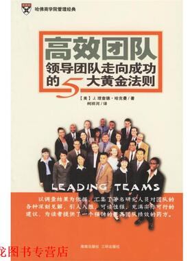 【正版书籍】 高效团队:领导团队走向成功的5大黄金法则 (美)哈克曼(Hackman,J.R.) 著,柯祥河 译 海南出版社
