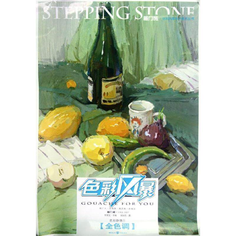 【正版书籍】 色彩风暴 色彩静物①全色调 吴国然著 重庆出版社