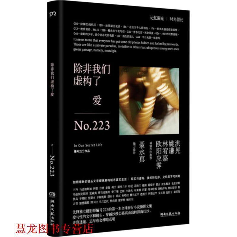 【正版书籍】 除非我们虚构了爱 编号223 湖南文艺出版社
