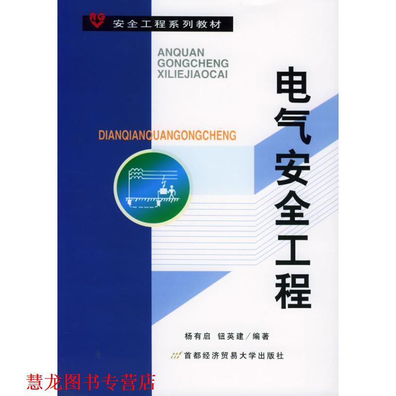 【正版书籍】 电气安全工程 杨有启,钮英建 编著 首都经济贸易大学出版社
