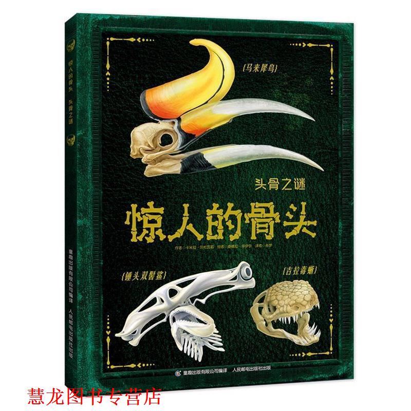 【正版书籍】 惊人的骨头:头骨之谜 罗布·科尔森 著,童趣出版有限公司 编 人民邮电出版社