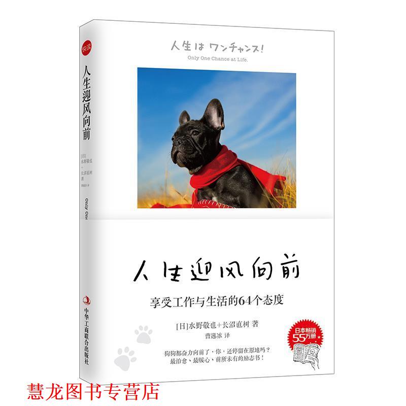 【正版书籍】 人生迎风向前:享受工作与生活的64个态度 [日]水野敬也 长沼直树 中华工商联合出版社