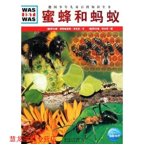 【正版书籍】 什么是什么：蜜蜂和蚂蚁 （德）萨比娜·斯特格豪斯-考瓦克 文,（德）阿尔诺·科尔布 图,李玉茹 译 湖北教育出版社