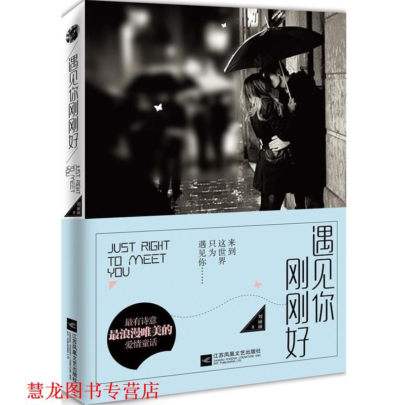 【正版书籍】 遇见你刚刚好 刘丽丽 江苏文艺出版社