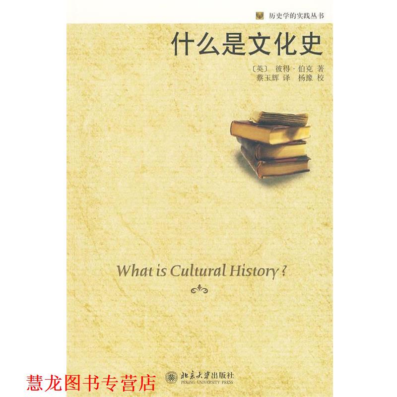【正版书籍】 历史学的实践丛书—什么是文化史 (英)伯克 著,蔡玉辉 译 北京大学出版社