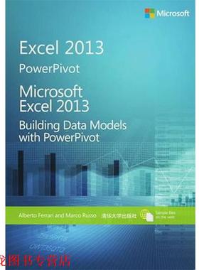 【正版书籍】 微软Excel 2013:用PowerPivot 建立数据模型 (意)法拉利,(意)鲁索　著,刘凯,魏新桥　译 清华大学出版社