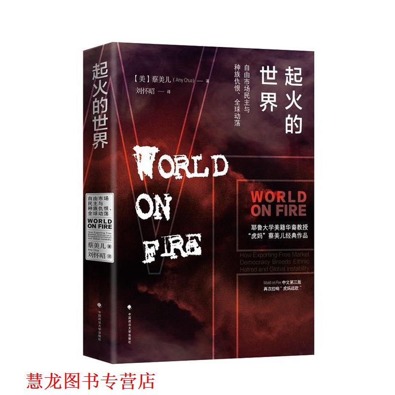 【正版书籍】 起火的世界:自由市场民主与种族仇恨、动荡 [美]蔡美儿 中国政法大学出版社