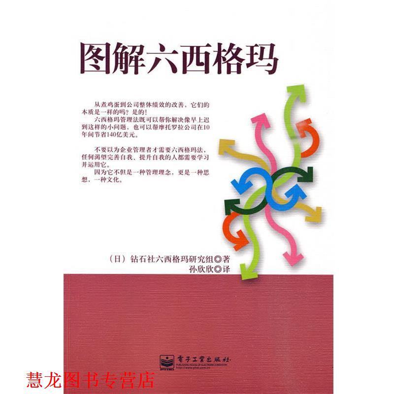 【正版书籍】 图解六西格玛 孙欣欣 电子工业出版社