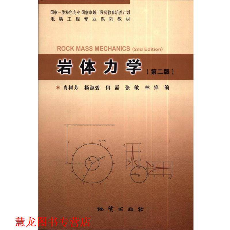 【正版书籍】 岩体力学 肖树芳,杨淑碧,佴磊,张敏,林锋,李惠娣,李玫校 地质出版社