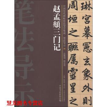 【正版书籍】 中国历代碑帖技法导学集成·笔法导示：赵孟頫三门记 许晓俊,袁卫民,中国书法家协会 编 大众文艺出版社