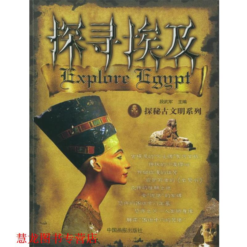 【正版书籍】 探寻埃及—探秘古文明 段武军 主编 中国画报出版社