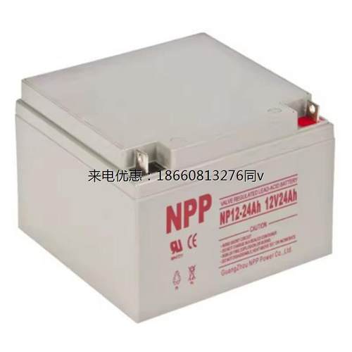 NPP耐普蓄电池NPG12-24 12V24AH立式/卧式38AH 65AH太阳能机房UPS