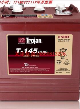 美国蓄电池T-145PLUS/6V260高尔夫球车观光车