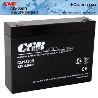 CGB长光蓄电池CB1230R专用于UPS电源12V3AH精密仪器通讯电源