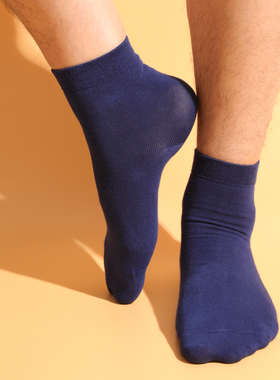 M袜子男士纯棉袜春秋款中筒秋冬吸湿排汗防臭长袜四季SXBYM201833