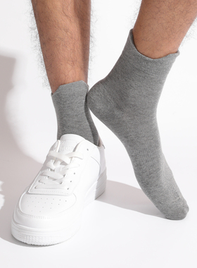 M高棉值运动袜子男秋冬抗菌防臭长筒袜子男士提耳棉袜SXBYM201340