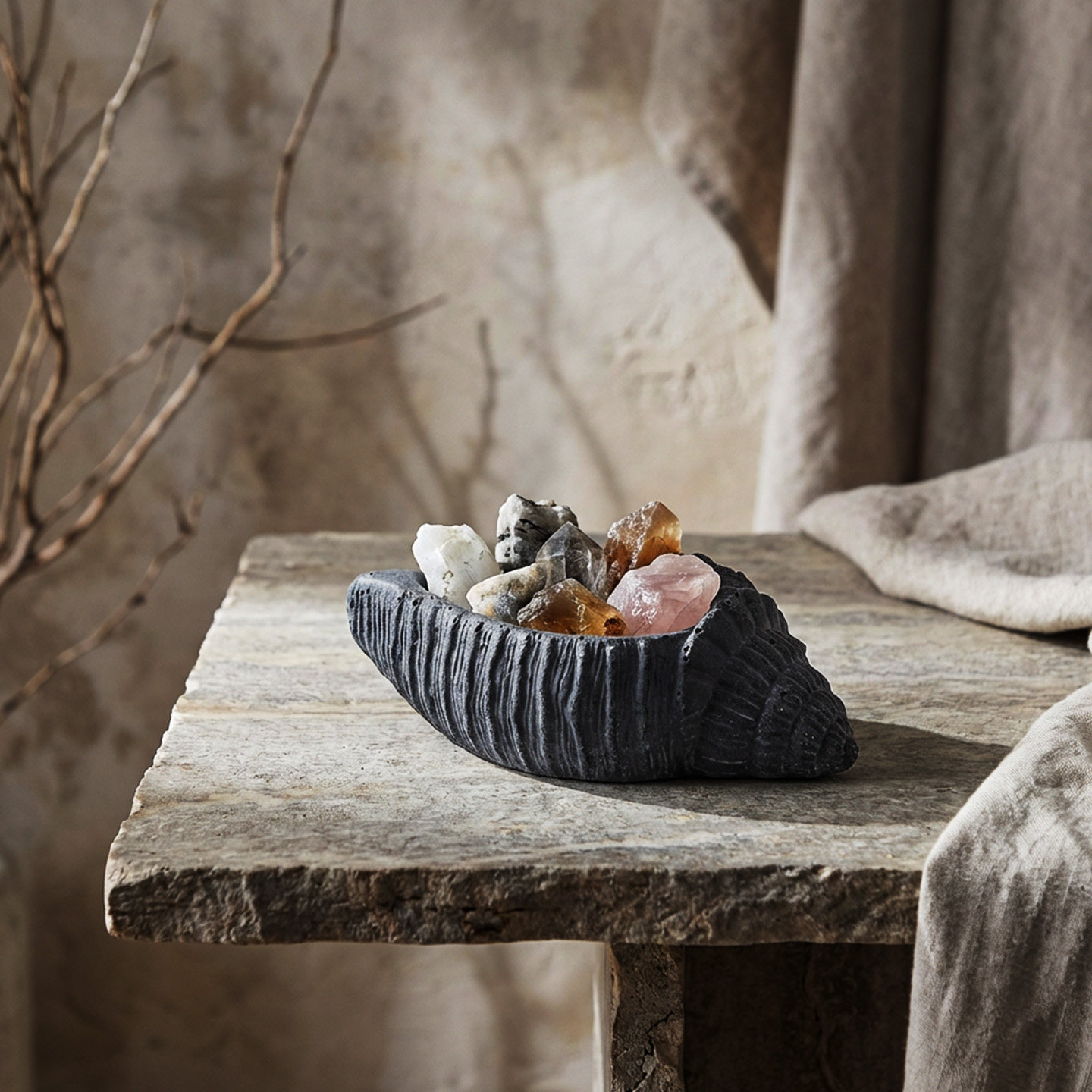 扩香石容器无火香薰空杯 摆件 北欧风香氛礼盒礼物,家居饰品,桌面摆件,淘宝优惠券,粉丝福利购,淘宝优惠卷