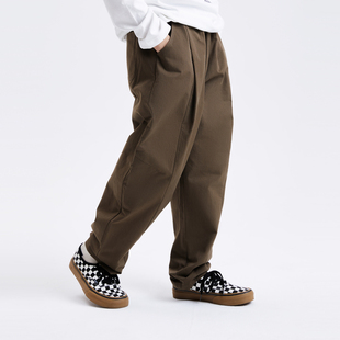 mipo春季儿童裤子男女童全棉奥莱outlets女童休闲中性风薄款长裤