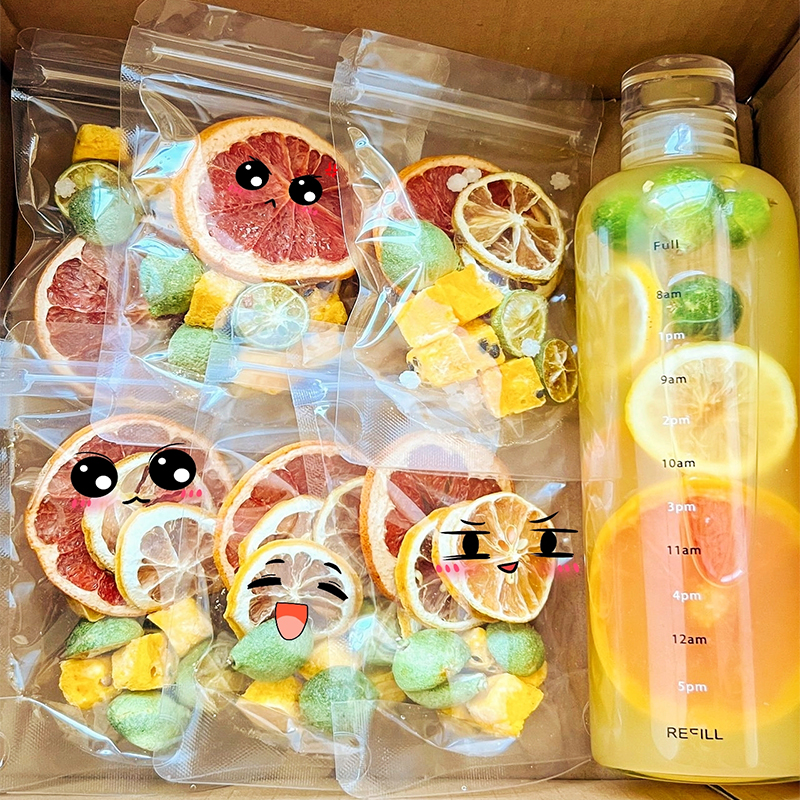 西柚青桔檸檬水果茶包金桔百香果