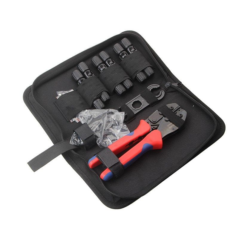 mc4光伏工具包安装光伏压线钳太阳能扳手连接器LY-2546B夹线钳