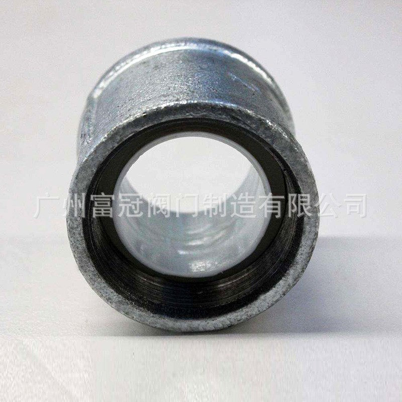 镀锌钢塑直通 内丝接头外接 玛钢管古 镀锌衬塑水管玛钢配件