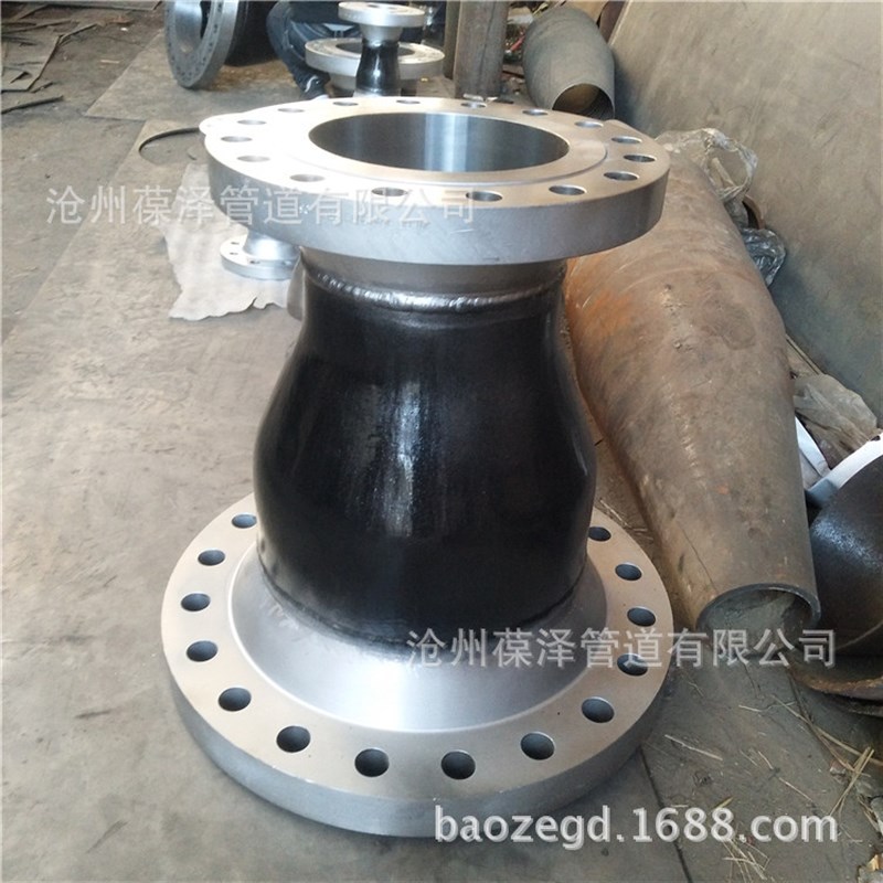 法兰异径管焊接  双盘大小头 双盘直管段 鸳鸯段 双法异径管