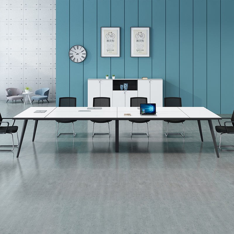 办公家具小型会议桌长桌简约现代培训桌接待洽谈桌会议室桌椅组合