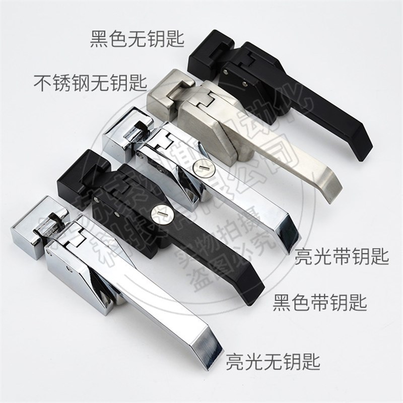 MS847把手锁烤箱蒸柜304不锈钢迫紧式压缩量门锁 上偏心杠杆锁