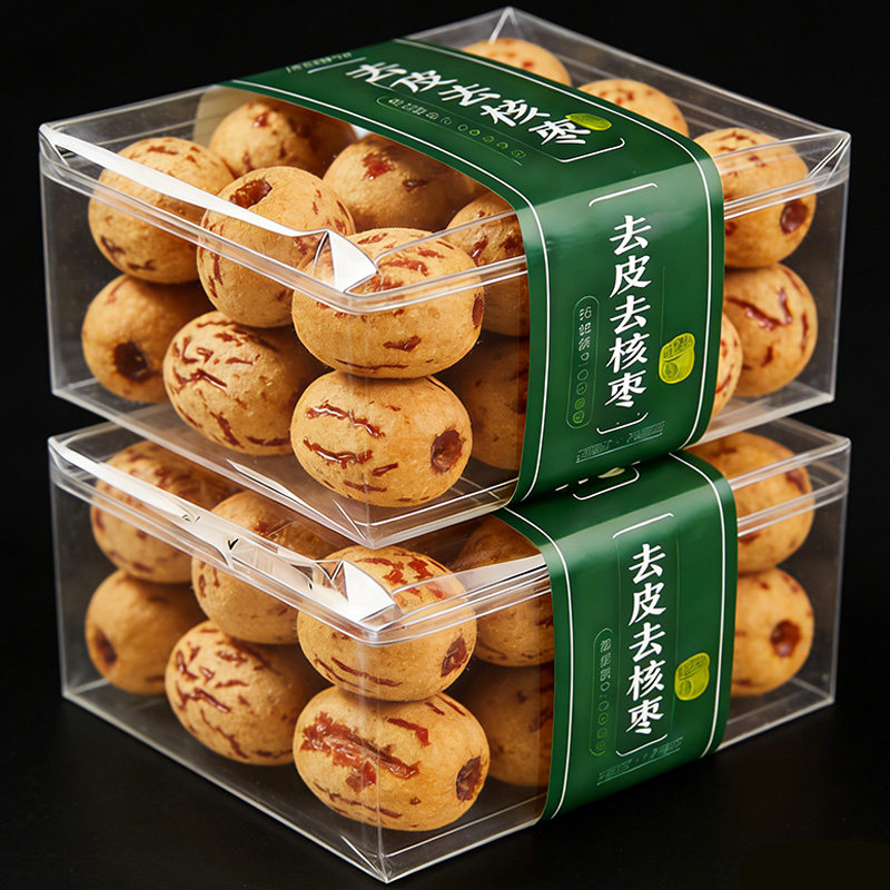 去皮红枣无皮无核新疆灰枣煮粥煲汤去核大枣免剥洗干脱皮健康零食