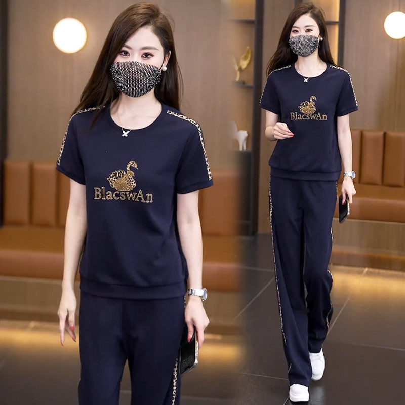 2026夏季韩版显瘦女休闲运动套装